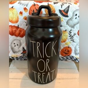 Rae Dunn Black Artisan Collection Canister